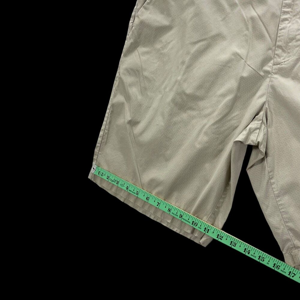 Calvin Klein Men's Beige Flat Front Dress Casual Shorts SZ/ 38 - Picture 10 of 12